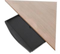 WOONEKY Support Clavier Coulissant et Plateau Souris sous Bureau 20.67In X 9.06In X 1.18In Porte-Stylo pour Bureau Ergonomique