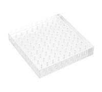 WOONEKY Support de Figurines Transparent Acrylique Socle Exposition Stable pour Modèles Argile Plateau de Séchage Multifonction pour Collectionneurs et Artisanat