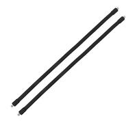 WOONEKY Support flexible à col de cygne, tige d'extension de micro-support métallique, métal, 40 cm, double tête, lot de 2, pour diffusion en direct et téléphone