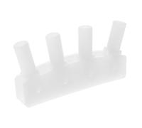 WOONEKY Support Robuste pour Moustiquaire Base pour Lit Garçon Fille Berceau et Lits Simples Installation Facile sans Outils Accessoire Canopy Bed Curtains Part