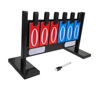 WOONEKY Tableau de Score Portable Chiffres Aux Intempéries Multifonction Détachable pour Football Basketball Tennis Volley Compteur de Points Stable et