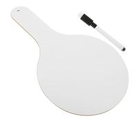 WOONEKY Tableau Effaçable Portable pour Étudiants Paddle de à Main Planche à Écrire Sûre Coins Arrondis avec Stylo pour Classe et Apprentissage