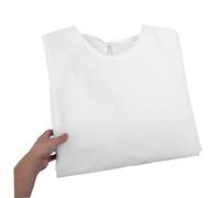 WOONEKY Tablier de Cuisine Imperméable à Manches Longues Ajustable et à Lhuile Protection Complète pour Cuisine Barbecue Peinture et Ménage Unisexe