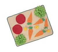 WOONEKY Tapis à Renifler pour Chiens Tapis de Recherche de Nourriture à l'usure Accessoire Confortable pour Chiots Lavable Antidérapant pour L'Instinct de Chasse