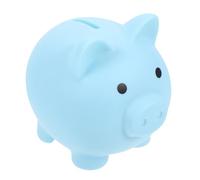 WOONEKY Tirelire Cochon Vinyle Solide Pot à Rigide pour Garçon Fille pour Économies Cadeau Anniversaire Noël