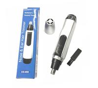 WOONEKY Tondeuse Nez Électrique Compacte pour Homme Coupe-poils Nasal Précis sans Épilateur Visage Barbe et Sourcils