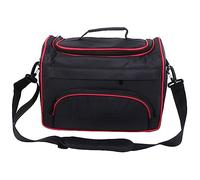 WOONEKY Valise Multifonctionnelle pour Voyage Organiseur De Toilette De Coiffure Pochette pour Ciseaux De Salon