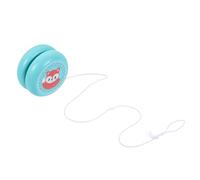WOONEKY Yo-Yo en Bois Mignon pour Garçon et Filles Jouet Éducatif 8-12 Ans aux Chocs Jouet d'Extérieur Coordination Œil-Main Motif Coloré