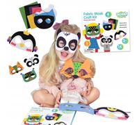 WOOPIE ART&FUN Set de masques créatifs en feutre à faire soi-même 4 pcs.