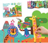 WOOPIE ART & FUN Sticker Set Matching Shapes and Colors Animal Stickers 504 pcs.