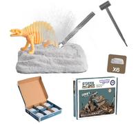 WOOPIE Excavations 6in1 Squelette de dinosaure Petit archéologue