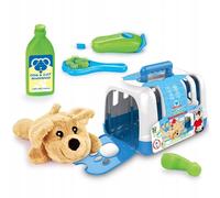 WOOPIE Little Vet Set Dog Transporter 6 el.