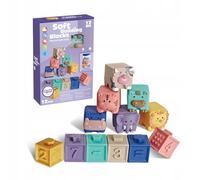 WOOPIE Sensory Jigsaw Squeezing Sound Apprendre à compter 12 el.
