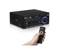 Woopker Amplificateur Audio Ak45 Pro Support de Haut-Parleur de Basse 820 W Sortie Maximale 90-240 V EntréE 50 W + 50 W Mise à Niveau à