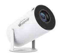 Woopker Projecteur 4K Home Cinéma Mini HD Projecteur WiFi 6 et Bluetooth 5.0 mit Système d'exploitation Android 11.0 Rotation de 180 degrés, écran 130 Pouces