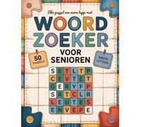 Woordzoeker Voor Senioren: Boek Met Grote Letters Voor Volwassenen