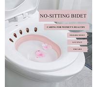 Woorea Bidet Portable pour Toilettes, Bains de siège, soulagement périnéal et épisiotomie, Soins Post-Partum, Femmes Enceintes et Personnes âgées