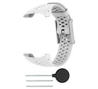 Woorea Bracelet de Montre, Bracelet de Montre en Silicone Polar M400 M430, Remplacement réglable avec des Outils, Bracelet de Montre en Silicone de Remplacement réglable
