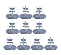 Woorea Supports de Jambe de poupée Transparents, Accessoires de poupée, présentoir, modèle de Mannequin, Accessoires pour Barbie, Jouet pour Enfants