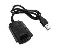 Woosh Adaptateur IDE SATA vers USB 2 pour 3'5 5'25 2'5, 3 en 1 USB 2.0 vers IDE SATA 2.5 3.5 Disque Dur Boîtier pour Disque Dur IDE 2,5 (IDE SATA)