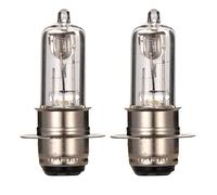 WOOSTAR 12V 35W Phare de Moto P15D Feux de Croisement Remplacement pour 50cc 250cc Taotao ATV Moped Scooter Pack de 2