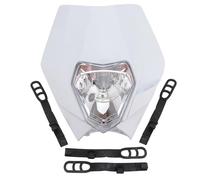 WOOSTAR 12V 35W S2 de Phare Enduro Remplacement pour SX EXC XCF Supermoto Chinois ATV Scooter poche Dirt Bike Blanc