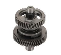 WOOSTAR 15T Arbre d'Entraînement de Transmission à Pignon Remplacement pour GY6 200cc Moteur ATV 4 Roues Quad