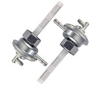 WOOSTAR 16mm Vanne de Robinet de Carburant avec Interrupteur de Basse Tension de Filtre Remplacement pour GY6 50cc 60cc 80cc 125cc 150cc ATV Go Kart Cyclomoteur Scooter Pack de 2