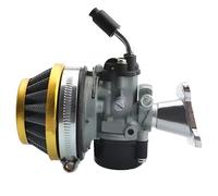 WOOSTAR 19mm Carburateur avec Joint de Filtre à Air Assemblée Remplacement pour 2 Temps 47cc 49cc Mini Pocket Bike ATV Quad Chopper Golden