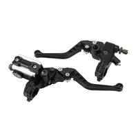 WOOSTAR 22mm Standard 7/8" CNC Réglable Embrayage de Frein Levier de Maître-Cylindre Remplacement pour Majesty T3 T5 T6 Moto Dirt Pit Bike Scooter ATV Noir