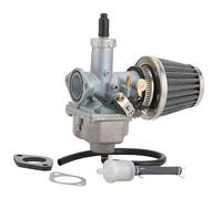 WOOSTAR 26mm Carburateur PZ26 avec Filtre à Air Filtre à Carburant Joints de Collecteur D’admission Remplacement pour 4 Temps 110cc 125cc XR100 CB125 TaoTao DB17 125 Dirt Bike ATV 4 Wheeler Quad