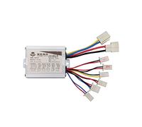 WOOSTAR 36v 500w Contrôleur de Vitesse de Moto Remplacement pour Scooter électrique E Vélo Tricycle Brosse Moteur