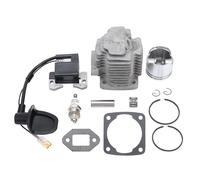 WOOSTAR 44mm Cylindre à Gros Alésage Kit D'extrémité Supérieure Remplacement pour 2 Temps 43cc 47cc 49cc Mini Chinois ATV Quad Pocket Bike Scooter