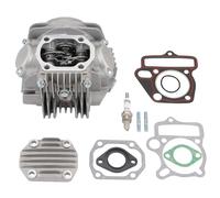 WOOSTAR 52,4mm Kit de Culasse avec Joints A7TC Bougie D'allumage Remplacement pour Lifan 110cc 125cc 4 Roues Moto ATV Quad Go Kart Dirt Pit Bike Dune Buggy