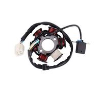 WOOSTAR 6 Bobine 5 Fils Allumage Stator Magnéto Remplacement pour GY6 50cc 70cc 90cc 110cc 125cc ATV 4 Roues Quad Pocket Bike (Prise Femelle)