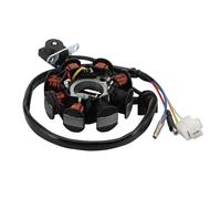 WOOSTAR 8 Bobine 4 Fil Magnéto Stator Remplacement pour GY6 49cc 50cc 110cc 125cc 150cc 139QMB 147QMD 152QMI 157QMJ Scooter Mobylette ATV Go Kart