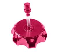 WOOSTAR CNC Gaz Réservoir D'essence Casquette Couverture Remplacement pour Taotao Roketa Apollo SSR 50cc 70cc 110cc 125cc 150cc ATV Dirt Bike Pit Bike Rouge