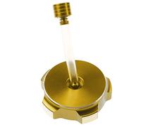 WOOSTAR Course Réservoir de Carburant à Gaz Casquette Couvrir Remplacement pour SSR Thumpstar TTR Lifan ESB Kayo Taotao Kazuma Coolste Roketa Moto ATV Dirt Bike Pit Bike Or
