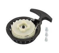 WOOSTAR Démarreur à Rappel avec 3 Boulons Remplacement pour 2 Temps 47cc 49cc 50cc Mini Pocket Bike Moped Dirt Pit Bike