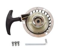 WOOSTAR Démarreur à Tirette avec 3 Boulons Remplacement pour 2 Temps 47cc 49cc Pocket Bike Mini Moto ATV 4 Wheeler Quad