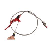 WOOSTAR Hydraulique Maître-Cylindre Levier D’embrayage Assemblée Remplacement pour Suzuki 125cc 150cc 180cc 200cc 250cc Moteur vertical Moto Pocket Bike Pit Dirt Bike ATV Quad Rouge
