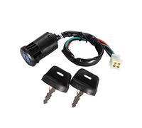 WOOSTAR Moto 4 Fils Interrupteur e Contact avec Capuchon Remplacement pour 50cc 70cc 90cc 110cc 125cc 150cc 200cc 250cc Taotao Sunl ATV Quad Dirt Pocket Bike Scooter électrique