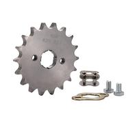 WOOSTAR Moto 428-18T Pignon Avant 20mm Remplacement pour 50cc 70cc 90cc 110cc 125cc Dirt Bike Pit Bike Mini Vélo ATV 4 Roues Cyclomoteur