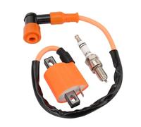 WOOSTAR Moto Bobine D'allumage avec D8TC Bougie Remplacement pour 125cc 150cc 200cc 250cc ATV Dirt Bike Go Kart Moped Scooter