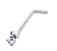 WOOSTAR Pédale de Levier de Kick 13mm Ajustable Remplacement pour SSR 125 125TR TaoTao DB27 Apollo RFZ DBX14 DBX18 DS80 CT90 XR100R XL70 50cc 110cc 125cc 150cc Lifan Chinese Pit Bike Dirt Bike Argent