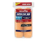 Wooster Brush Jumbo-Koter Super/Fab FTP Rouleaux de peinture Rouge 9,5 mm
