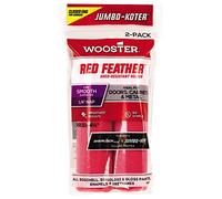 Wooster Brush RR311-4.5 Jumbo-Koter Housse pour rouleau à plumes Rouge 4,5 cm