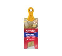 Wooster Brush Z3215-2 Pinceau de Raccourci à Poils 5,1 cm, Blanc, Jaune, 5 cm