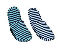 Wootbees 2 Paires Pantoufles de Hommes Portables Pliables Chaussons et Sac de Rangement, Non Jetable