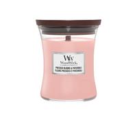 WoodWick Medium Hourglass Candles Bougie parfumée 275 g variante Blooms & Patchouli